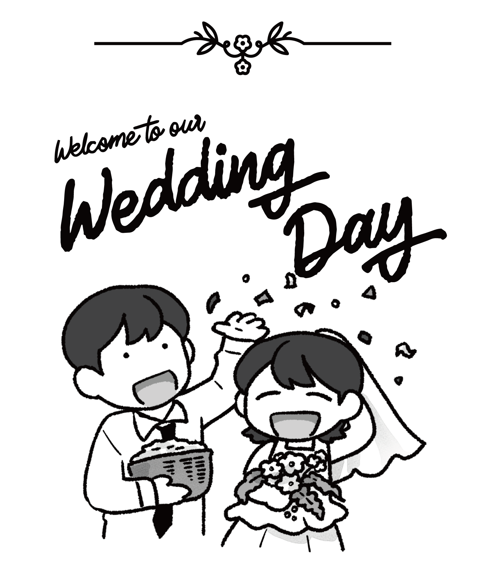 Wedding Day illustration